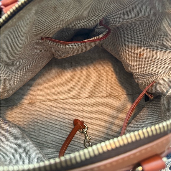 Dooney & Bourke Brown Leather Satchel